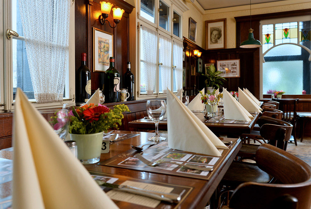 ארקראת' Dormero Hotel Duesseldorf מסעדה תמונה