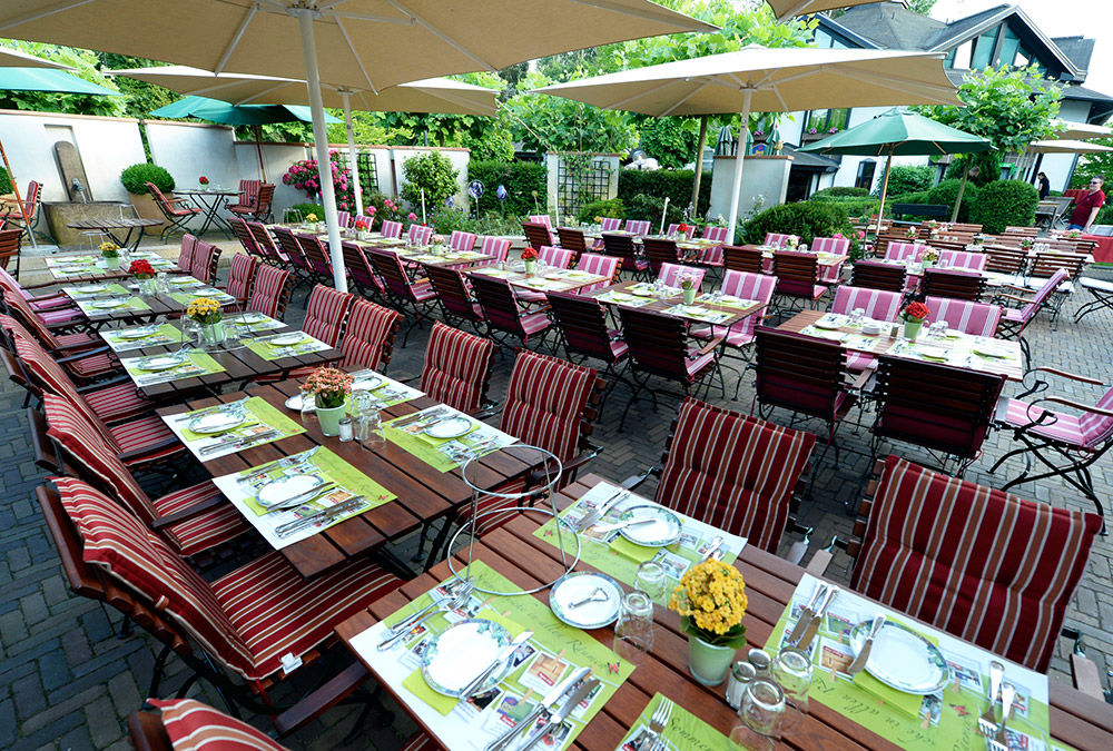 ארקראת' Dormero Hotel Duesseldorf מסעדה תמונה